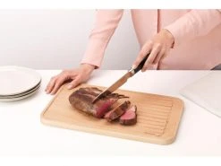 Brabantia Tranchiermesser Profile Line Schwarz/Silber -Brack Grill Geschaft 125979647 xxl