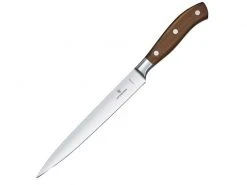 Victorinox Filetiermesser Grand Maître Wood 20 cm, Silber -Brack Grill Geschaft 138672950 xxl