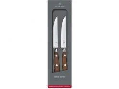 Victorinox Steakmesser-Set Grand Maître Wood 2 Stück, Rosenholz
