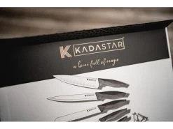 Kadastar Messer-Set Premium White 6-teilig, Silber/Weiss -Brack Grill Geschaft 179079028 xxl