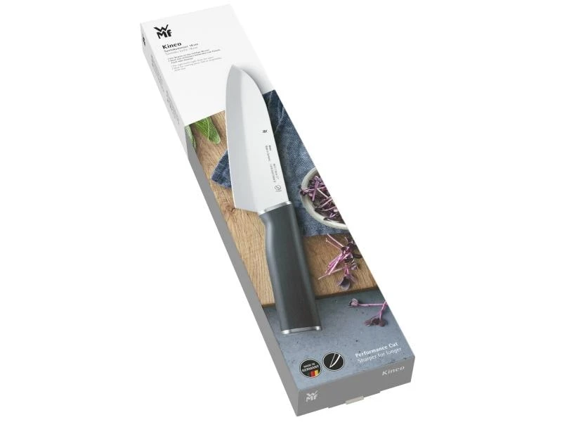 WMF Santokumesser Kineo 31 cm Schwarz/Silber 2 WMF Santokumesser Kineo 31 cm Schwarz/Silber – Bild 2