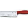 Victorinox Santokumesser Swiss Classic Rot/Silber