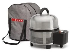 Abdeckhaube COBB Tasche in Grau Gas 163 x 45.5 cm x 123.5 cm