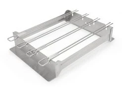 Broil King Grillspiess Gestell mit 4 Edelstahldoppelspiessen