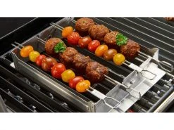 Broil King Grillspiess Gestell mit 4 Edelstahldoppelspiessen -Brack Grill Geschaft 194292201 xxl