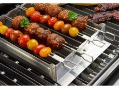 Broil King Grillspiess Gestell mit 4 Edelstahldoppelspiessen -Brack Grill Geschaft 194292222 xxl