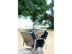 Kenluck Buddy Grill Hammertone Gloss Blue -Brack Grill Geschaft 195174745 xxl