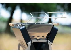 Kenluck Buddy Grill Hammertone Gloss Blue -Brack Grill Geschaft 195174769 xxl