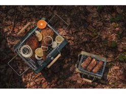 Kenluck Buddy Grill Hammertone Gloss Blue -Brack Grill Geschaft 195175134 xxl