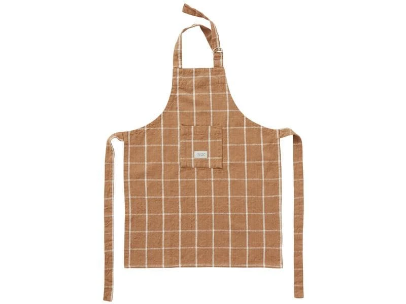 OYOY Kochschürze für Kinder, Gobi Mini, Braun 1 OYOY Kochschürze für Kinder, Gobi Mini, Braun