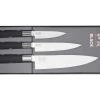 Kai Messer-Set Wasabi 3 tlg. Schwarz