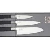 Kai Messer-Set Wasabi 3 tlg. Schwarz