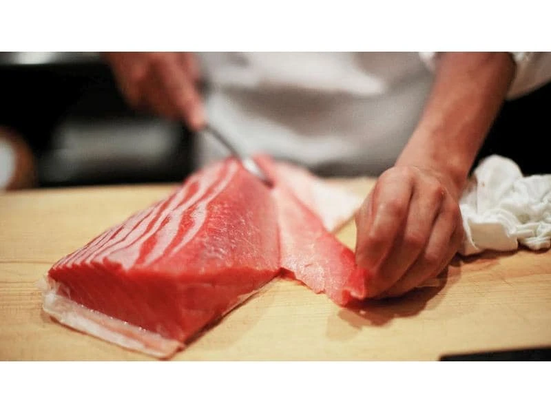 Kai Filetiermesser Yanagiba 30 cm, Schwarz 5 Kai Filetiermesser Yanagiba 30 cm, Schwarz – Bild 5