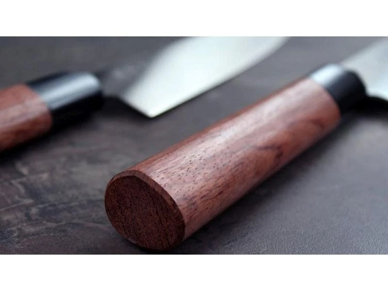 Kai Officemesser Red Wood Braun 2 Kai Officemesser Red Wood Braun – Bild 2