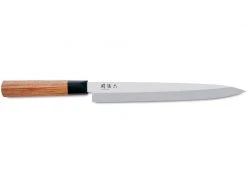 Kai Filetiermesser Red Wood Yanagiba 24 cm, Braun