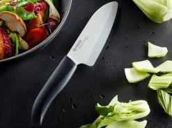 Kyocera Santokumesser Serie Schwarz/Weiss 5 Kyocera Santokumesser Serie Schwarz/Weiss -Brack Grill Geschaft 199111004 xxl