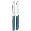 Victorinox Steakmesser-Set Swiss Modern 2 Stück, Blau