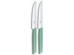 Victorinox Steakmesser-Set Swiss Modern 2 Stück, Mint