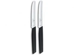 Victorinox Tafelmesser Swiss Modern 2 Stück, Schwarz