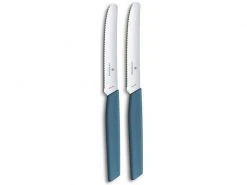 Victorinox Tafelmesser Swiss Modern 2 Stück, Blau