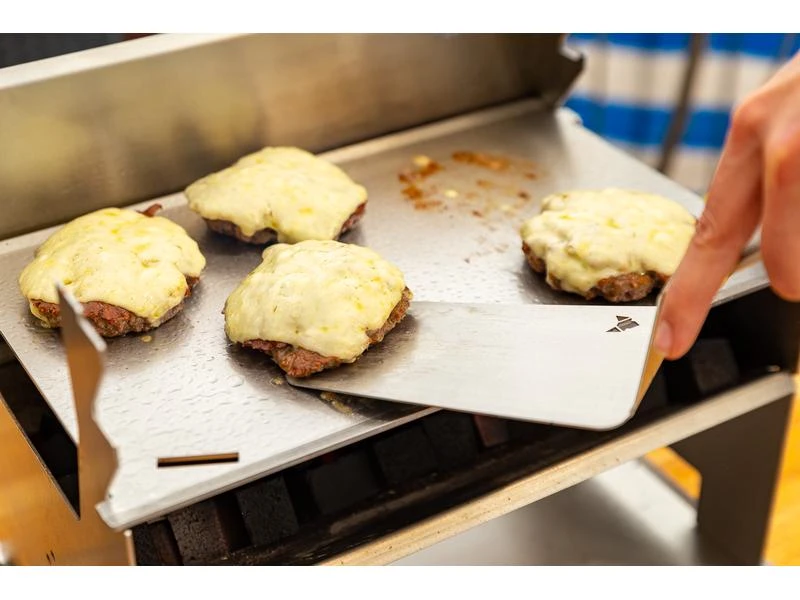 Fennek Grill Burgerwender Silber 4 Fennek Grill Burgerwender Silber – Bild 4