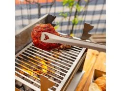 Fennek Grill Grillzange gross Silber -Brack Grill Geschaft 201196245 xxl