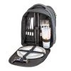Fennek Grill Grillbesteck-Set Backpack Schwarz