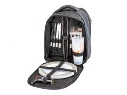 Fennek Grill Grillbesteck-Set Backpack Schwarz