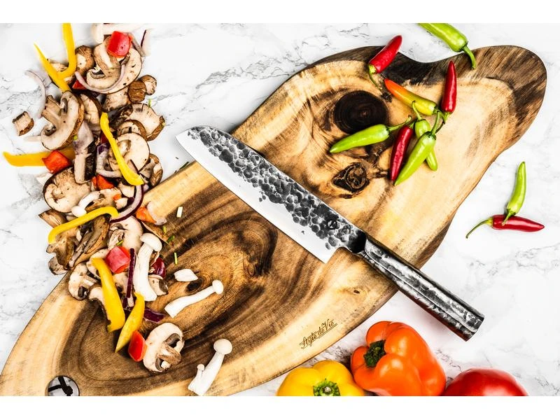 Forged Santokumesser 18 cm 2 Forged Santokumesser 18 cm – Bild 2