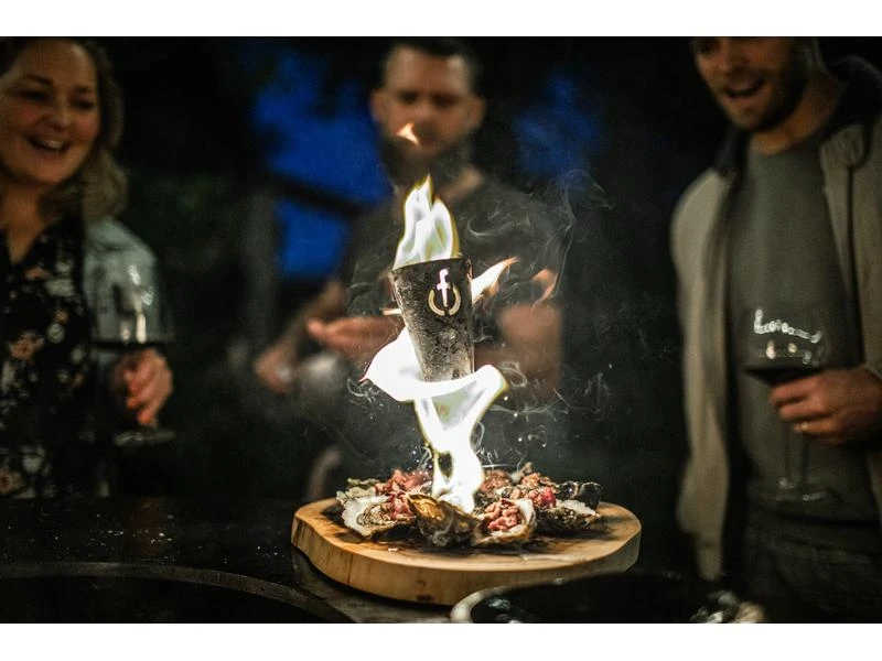 Forged Flambadou Silber 4 Forged Flambadou Silber – Bild 4