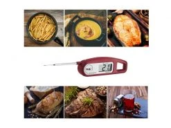 TFA Dostmann Einstichthermometer THERMO JACK, Bordeaux -Brack Grill Geschaft 203719073 xxl