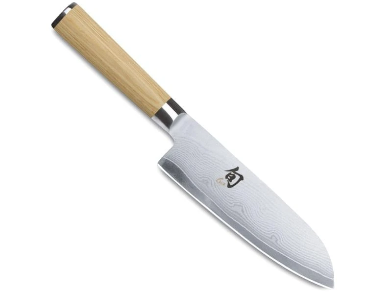 Kai Santokumesser Shun Classic White DM-0702W Hellbraun 1 Kai Santokumesser Shun Classic White DM-0702W Hellbraun