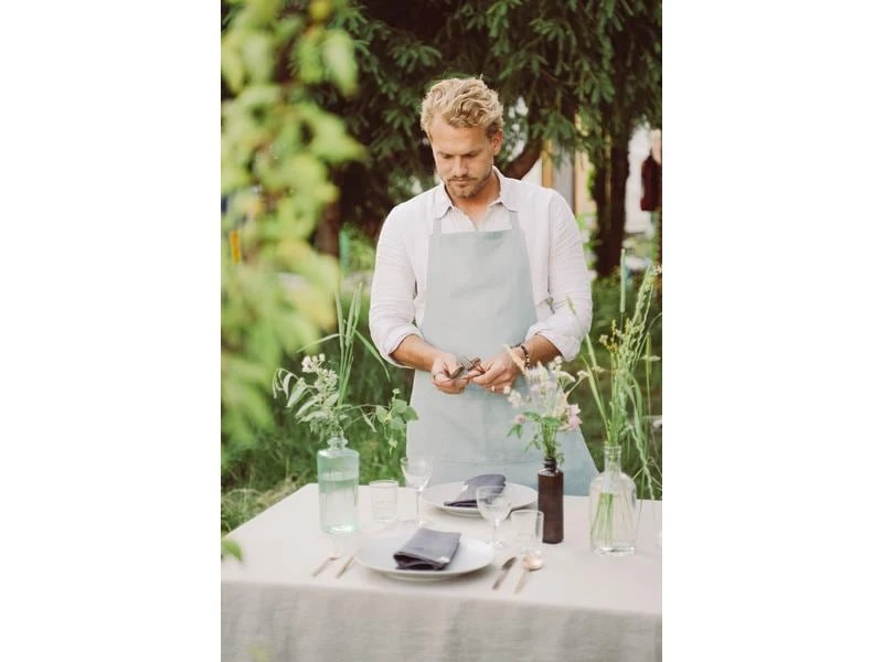 Tatavola Kochschürze Ella Graugrün 3 Tatavola Kochschürze Ella Graugrün – Bild 3