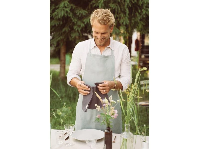 Tatavola Kochschürze Ella Graugrün 4 Tatavola Kochschürze Ella Graugrün – Bild 4