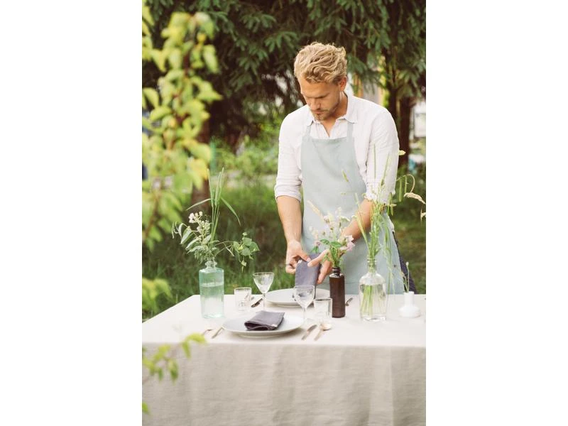 Tatavola Kochschürze Ella Graugrün 6 Tatavola Kochschürze Ella Graugrün – Bild 6