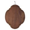 Dutchdeluxes Schneidebrett Walnuss Oval, 26 x 32 cm
