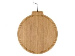 Dutchdeluxes Schneidebrett Eiche Mond, Ø 28 cm