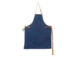 Dutchdeluxes Grillschürze BBQ Canvas Blau
