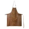 Dutchdeluxes Grillschürze BBQ Vintage Leder, Cognac
