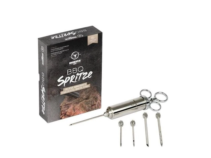 Moesta BBQ Marinierspritze 5 Stück, Silber 1 Moesta BBQ Marinierspritze 5 Stück, Silber