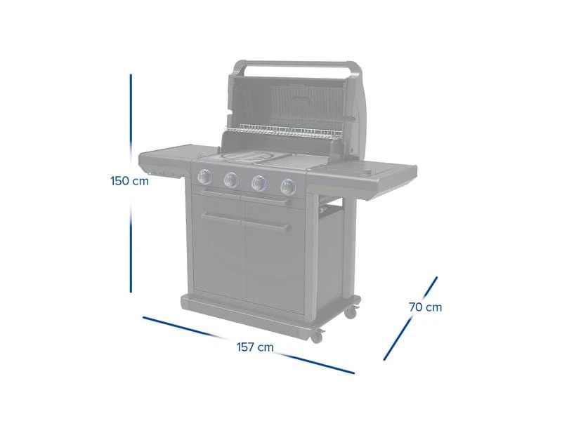 Campingaz Gasgrill 4 Series Onyx S 4 Campingaz Gasgrill 4 Series Onyx S – Bild 4