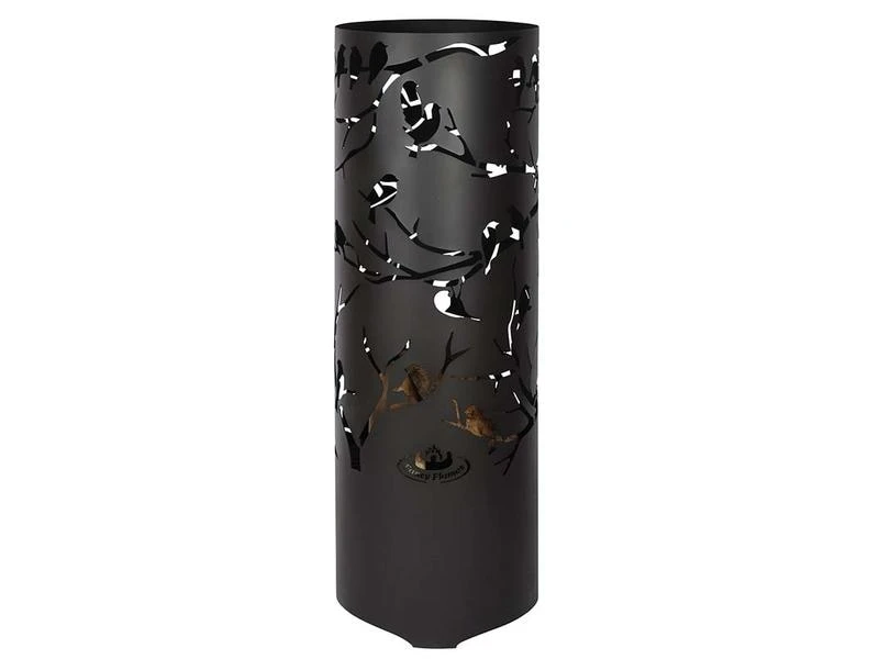 Esschert Design Feuertonne Vögel auf Ast 1 Esschert Design Feuertonne Vögel auf Ast