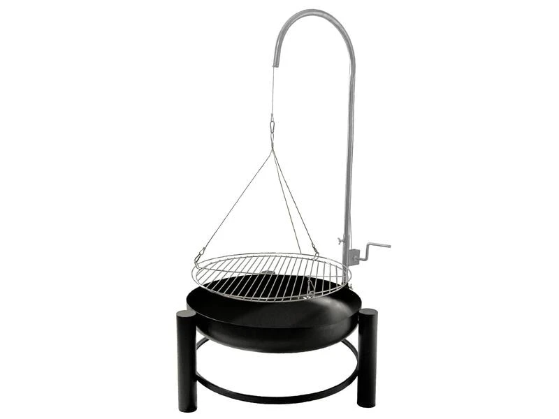Innovesta Schwenkgrill mit Seilzug, Ø 50 cm 1 Innovesta Schwenkgrill mit Seilzug, Ø 50 cm