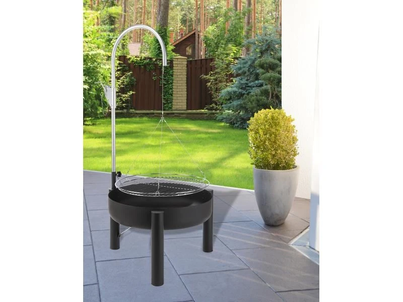 Innovesta Schwenkgrill mit Seilzug, Ø 50 cm 3 Innovesta Schwenkgrill mit Seilzug, Ø 50 cm – Bild 3