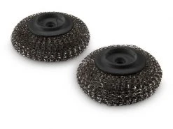 Weber Ersatzbürstenkopf für Plancha-Spülbürste, Schwarz, 2 Stück