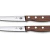 Victorinox Steak-Pizzamesser-Set 2 Stück, Ahornholz