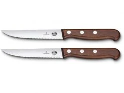 Victorinox Steak-Pizzamesser-Set 2 Stück, Ahornholz