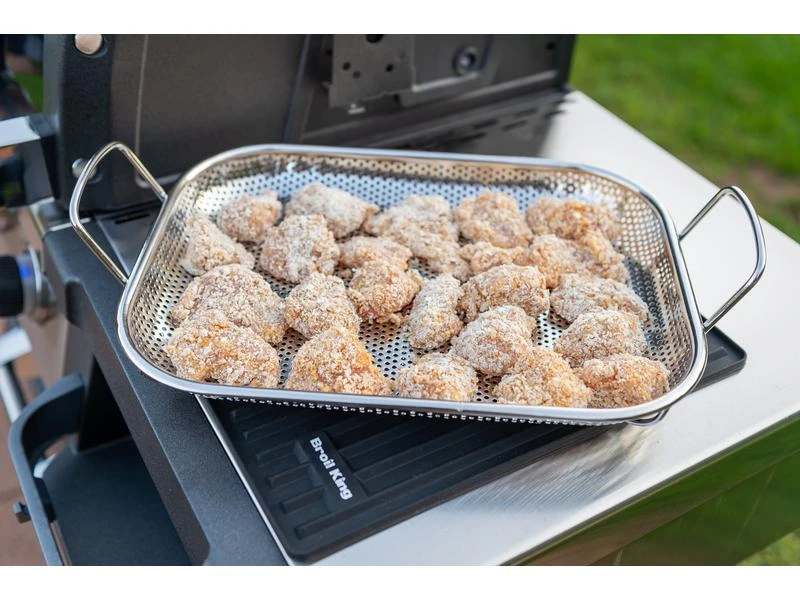 Broil King Grillkorb mikroperforiert, 43.8 x 27.8 x 10.5 cm 5 Broil King Grillkorb mikroperforiert, 43.8 x 27.8 x 10.5 cm – Bild 5