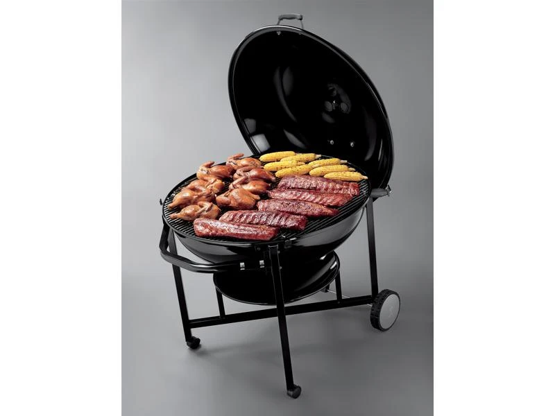 Weber Holzkohlegrill Ranch Kettle, Ø 94 cm, Schwarz 7 Weber Holzkohlegrill Ranch Kettle, Ø 94 cm, Schwarz – Bild 7