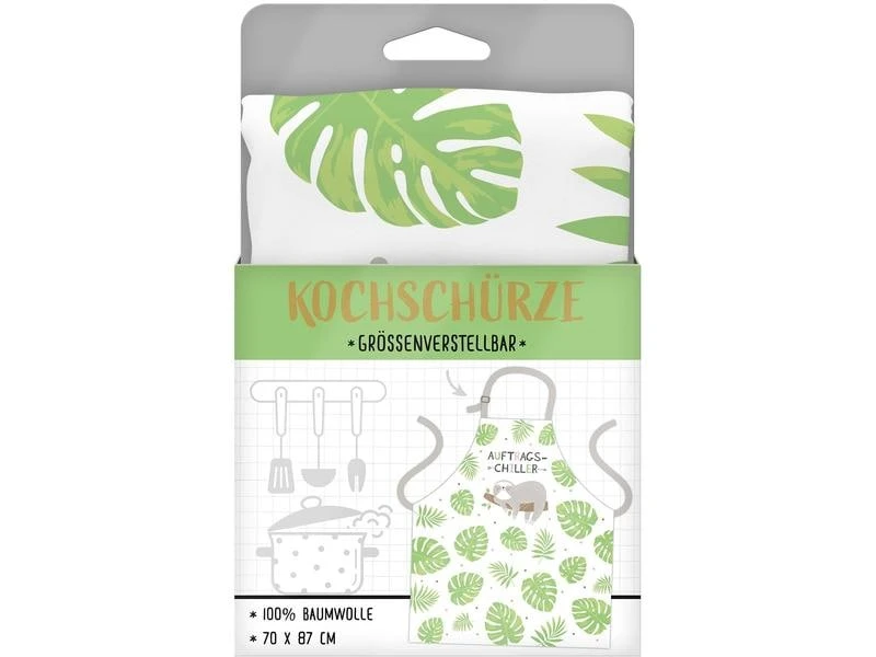 Sheepworld Kochschürze Auftrags-Chiller Grün/Weiss 2 Sheepworld Kochschürze Auftrags-Chiller Grün/Weiss – Bild 2